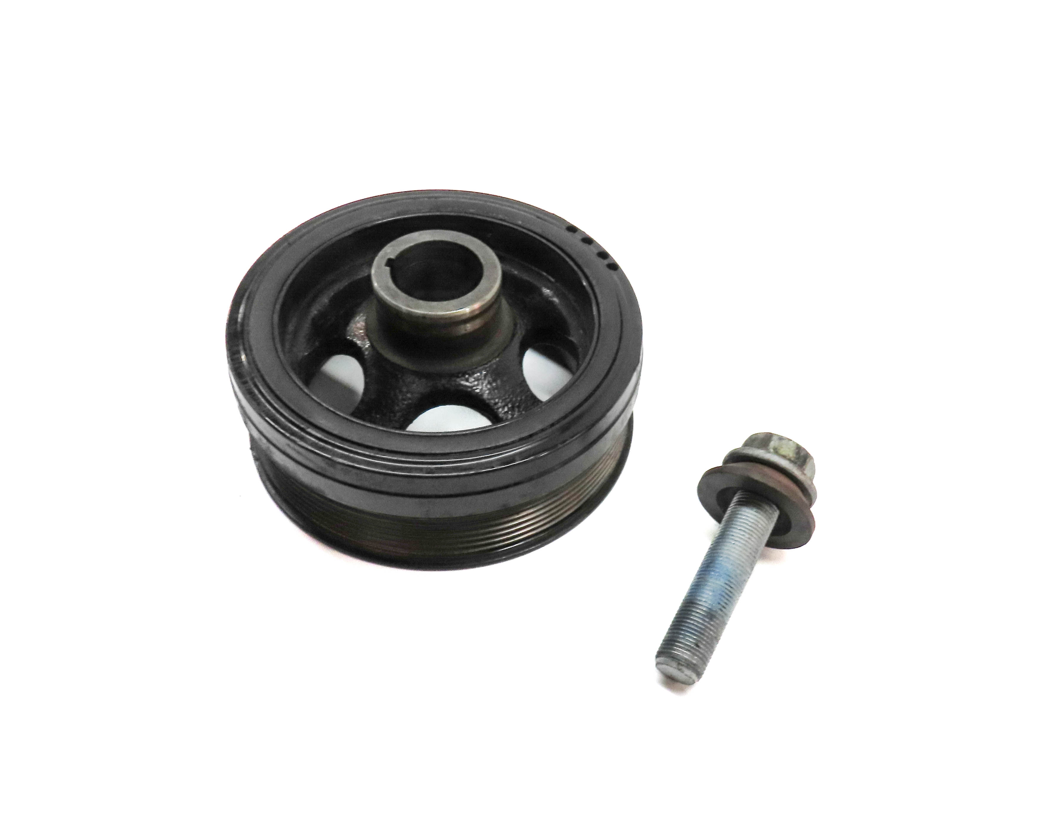 2007 MERCEDES ML320 (W164) 3.0L DIESEL (OM642) ENGINE HARMONIC BALANCER PULLEY — exact item pictured